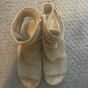 Vince bootie sandals from Nordstrom